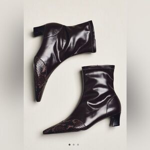 Maeve Brown Ankle Boots
